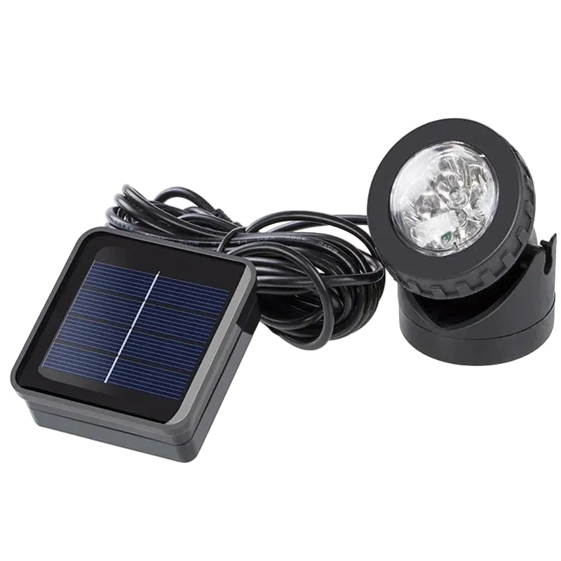 6 LED Solar Spot Lights | Underwater Outdoor Landscape Lighting | 1, 2 & 3 Head