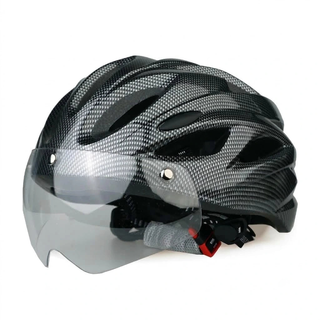 Bicycle Helmet | Lightweight EPS Bike Helmet with Magnetic Goggles Lens | Adult Cycling