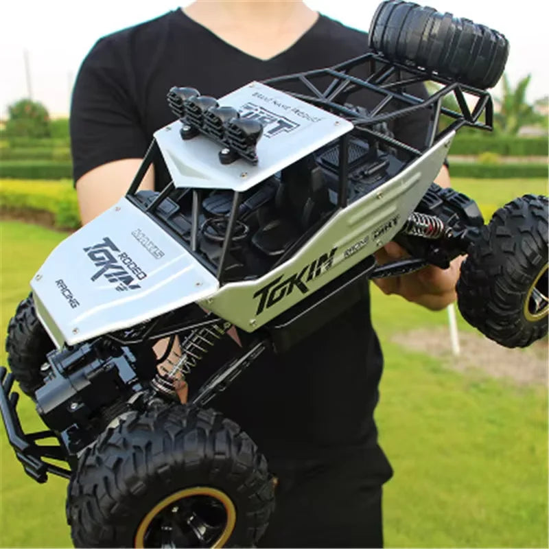 RC Rock Crawler | Remote Control Rock Crawler RC Car | 4WD Off-Road Climbing Vehicle for Outdoor Adventure & All-Terrain Driving