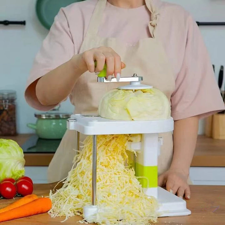 Stainless Steel Cabbage Shredder | Vegetable Slicer & Cabbage Cutter | Multi-Function Veggie Spiralizer